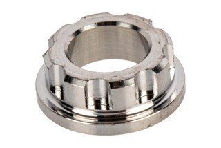 The Lantac Stainless Steel Guide Rod Bushing Adapter is designed for Gen 4 handguns